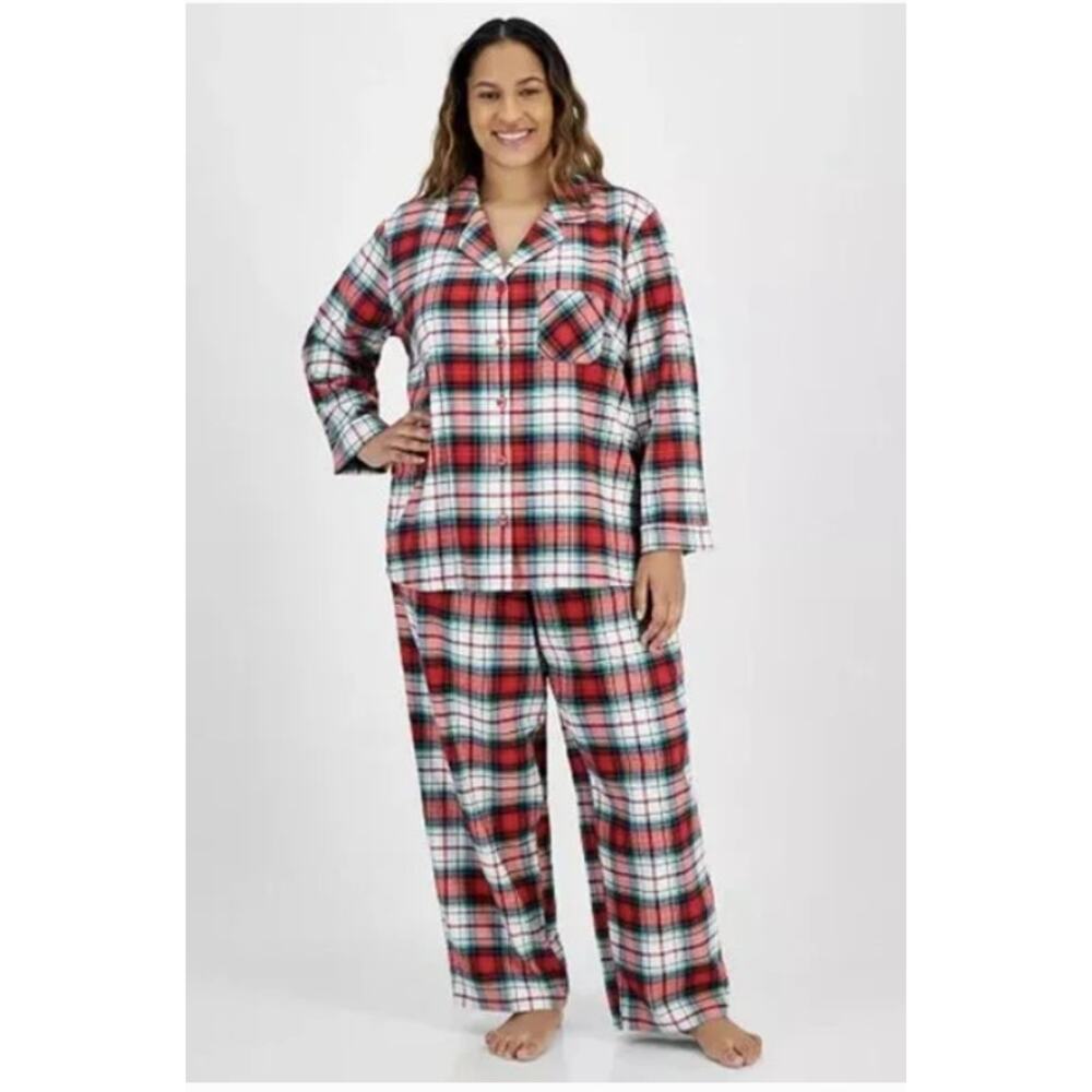 Holiday Lane Women’s Christmas Plaid Pajama Set – Size XL – Red & Green NWT - Picture 2 of 2